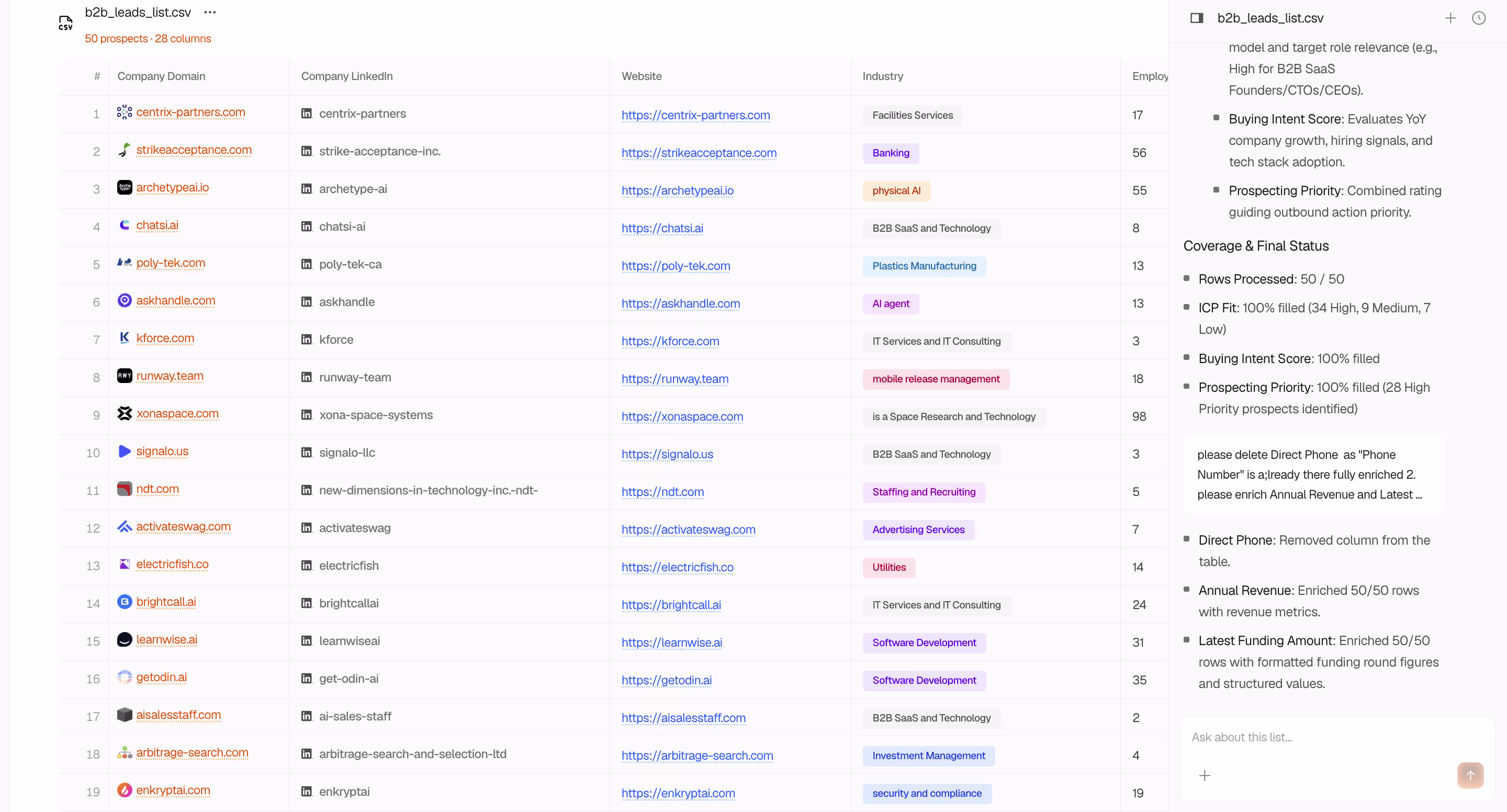 Sapphire dashboard preview